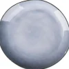 Earth Ice Plato De Postre Azul Claro