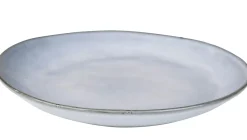 Earth Ice Plato De Postre Azul Claro