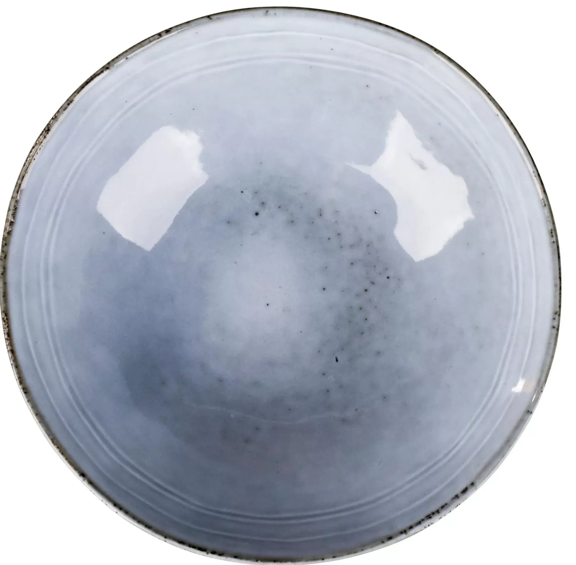 Earth Ice Plato Hondo Azul Claro