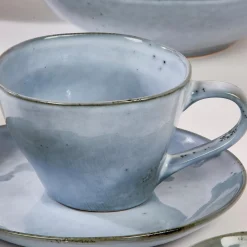 Earth Ice Taza Jumbo Azul Claro