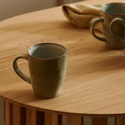 Earth Lagoon Taza Con Asa Verde Claro
