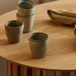 Earth Lagoon Taza Verde Claro