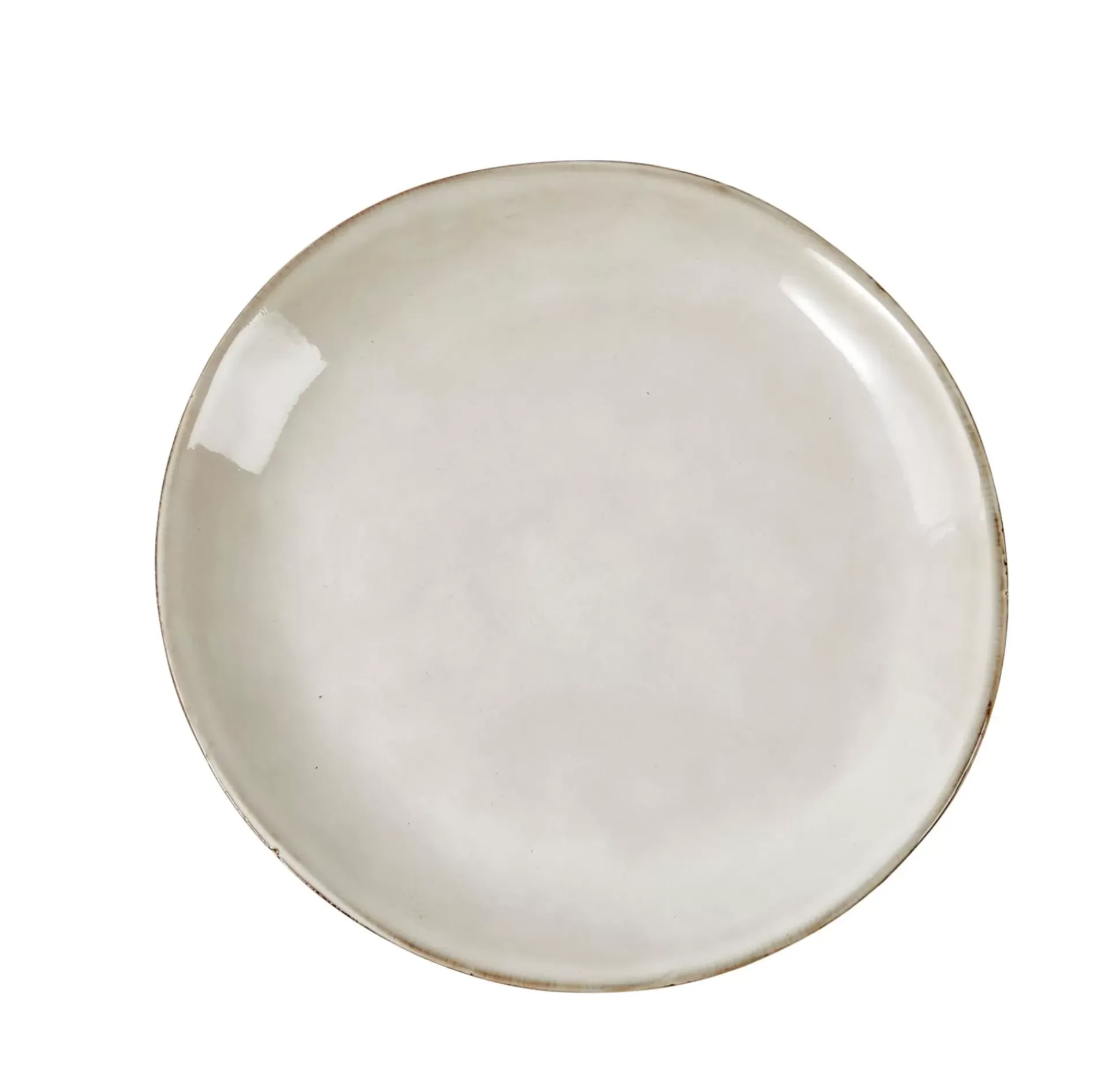 Earth Marl Plato De Postre Crema