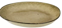 Earth Sand Plato De Postre Marron Claro