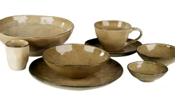 Earth Sand Plato Hondo Marron Claro