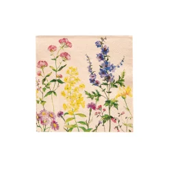 Eco Floral Paquete De 20 Servilletas Varios Colores