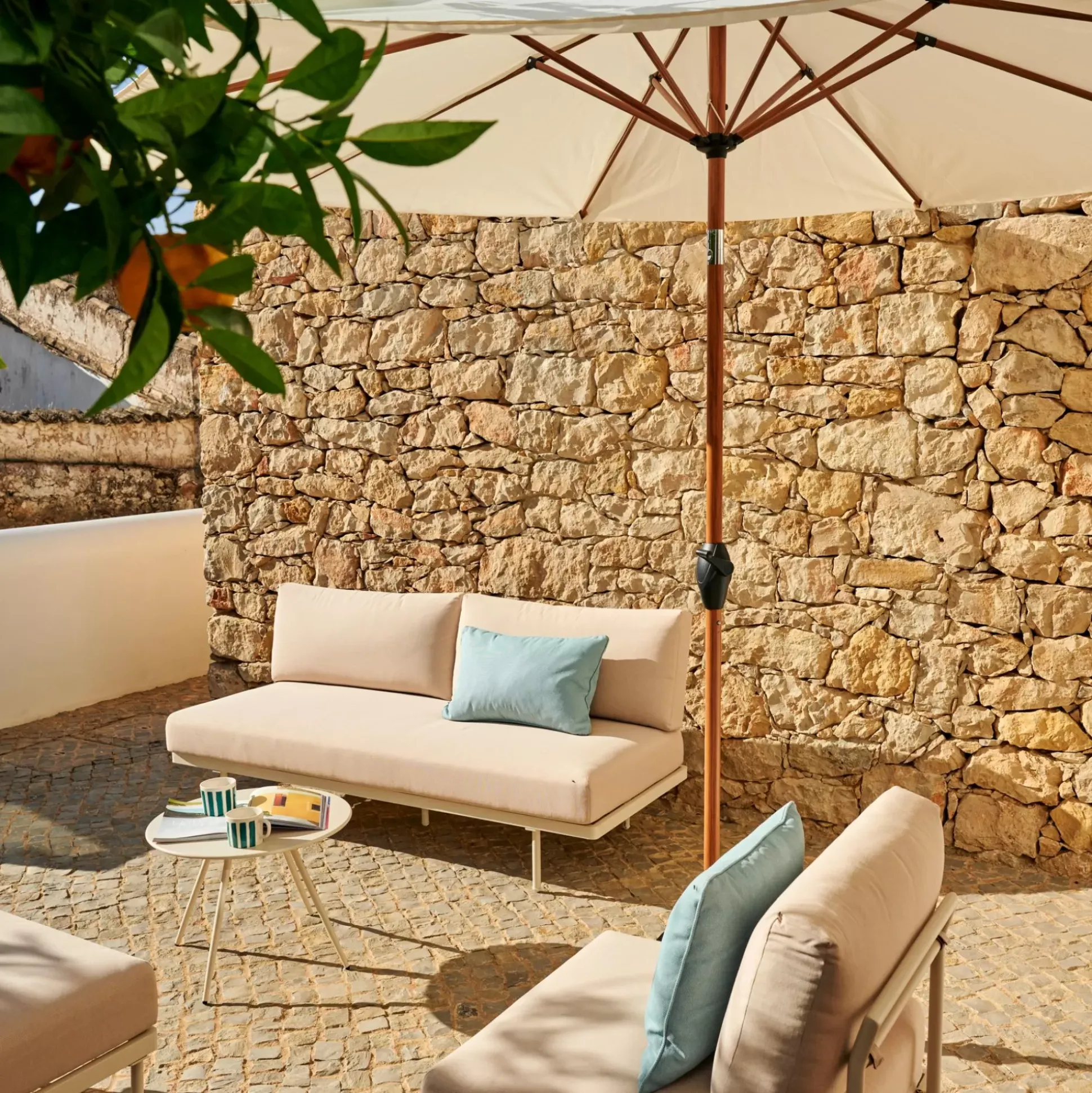 Eco Outdoor Cojin Aguamarina