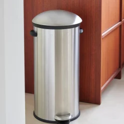 Elegance Cubo Con Pedal 30L Plateado