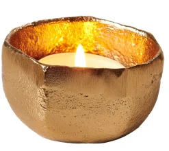 Erba Soporte Para Vela Pequena Dorado