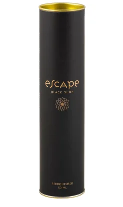 Escape Black Oudh Aceite Perfumado Negro
