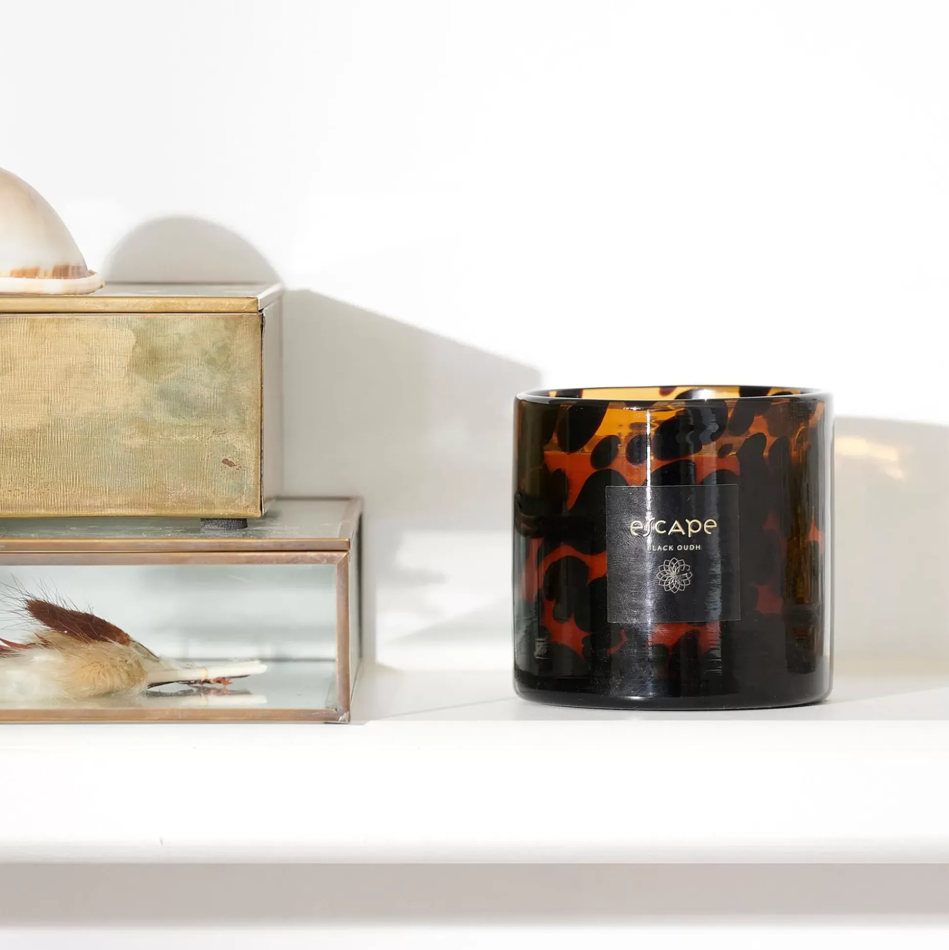 Escape Black Oudh Marron, Ocre, Multicolor