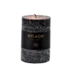 Escape Black Oudh Vela Perfumada Negro