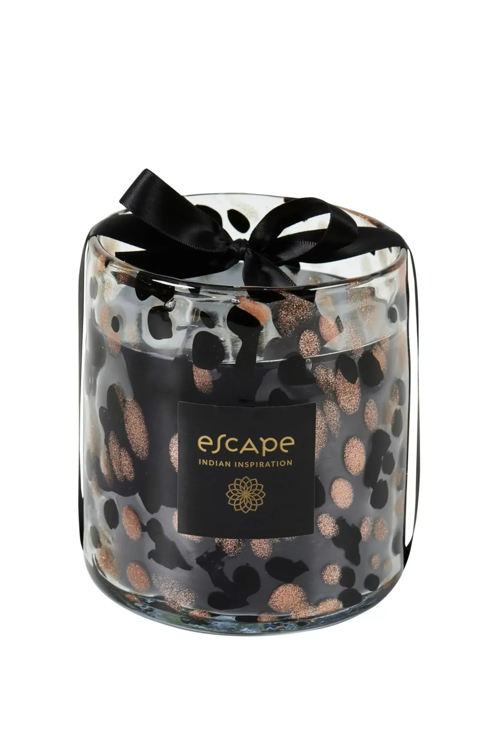 Escape Indian Inspiration Vela Perfumada Xl Negro, Cobrizo, Multicolor