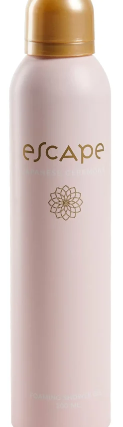 Escape Japanese Ceremony Espuma De Ducha En Botella Rosa Rojo