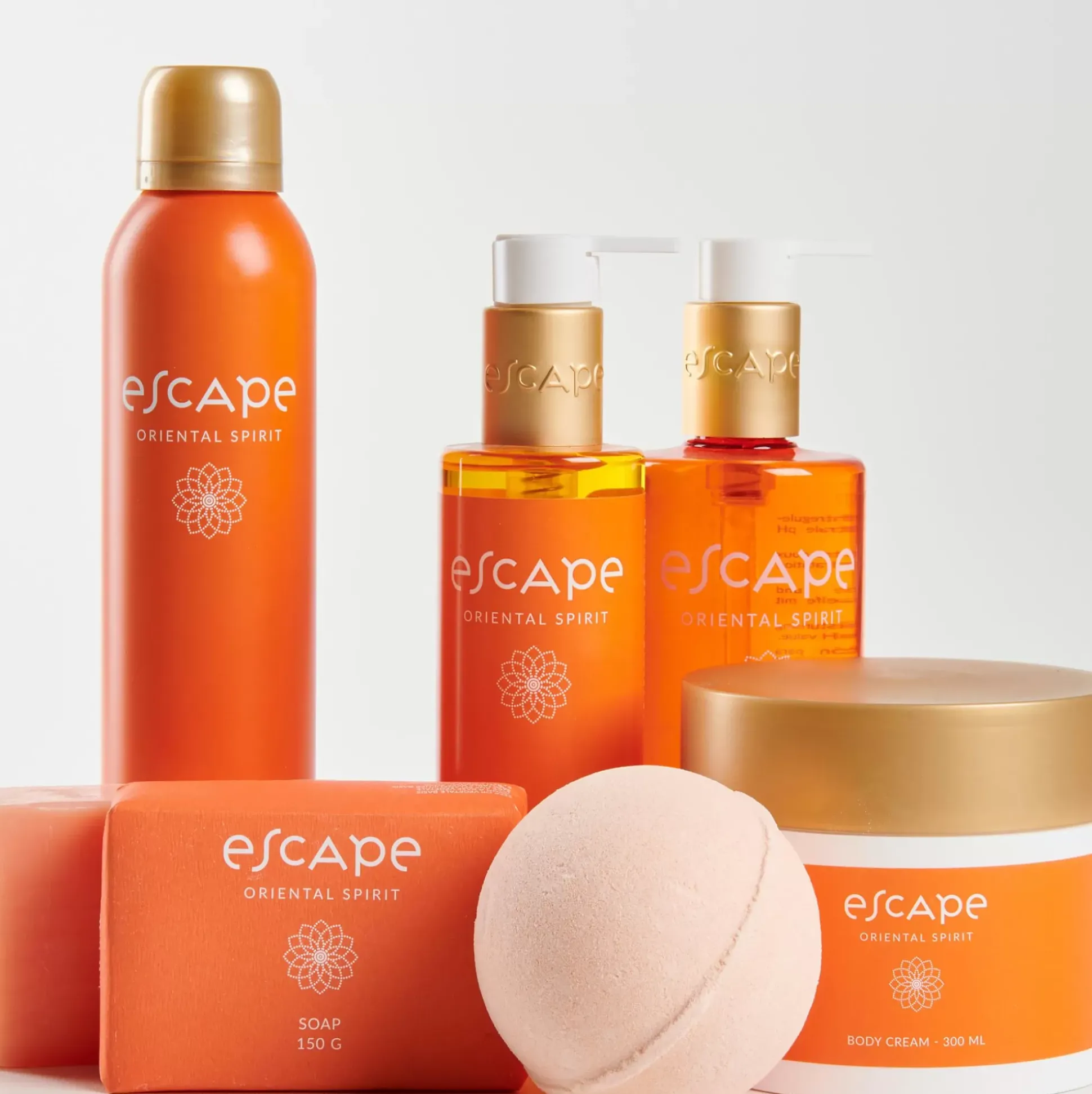 Escape Oriental Spirit Bola Efervescente Naranja