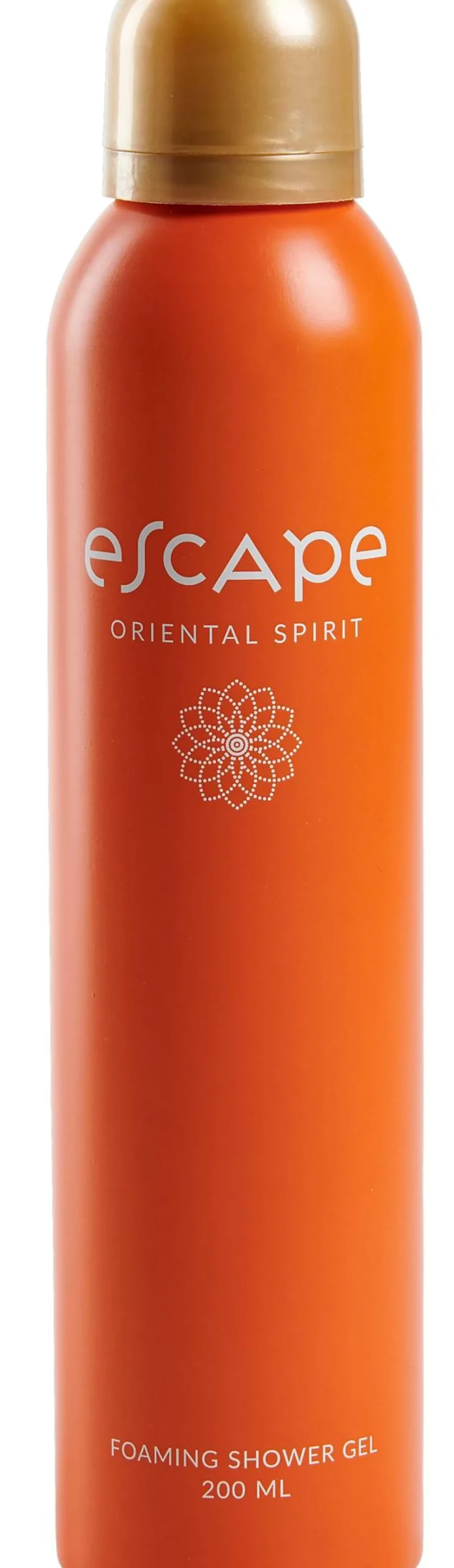 Escape Oriental Spirit Espuma De Ducha En Botella Naranja