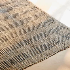 Ethnic Alfombra Negro, Natural