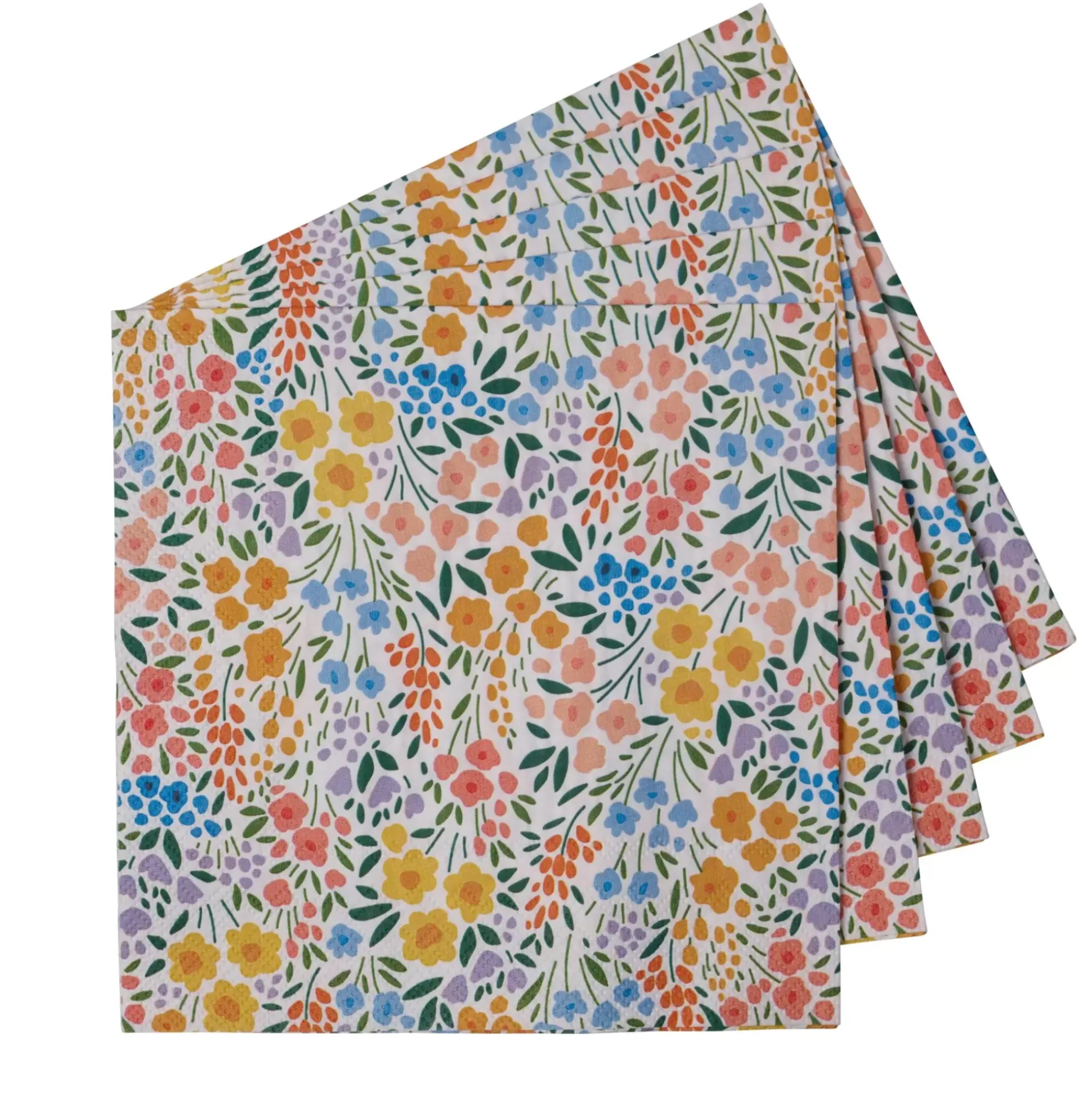 Fanny Paquete De 20 Servilletas Multicolor