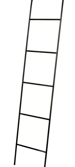 Ferro Escalera Decorativa Negro
