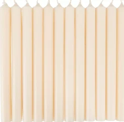 Fina Velas Juego De 12 Marfil