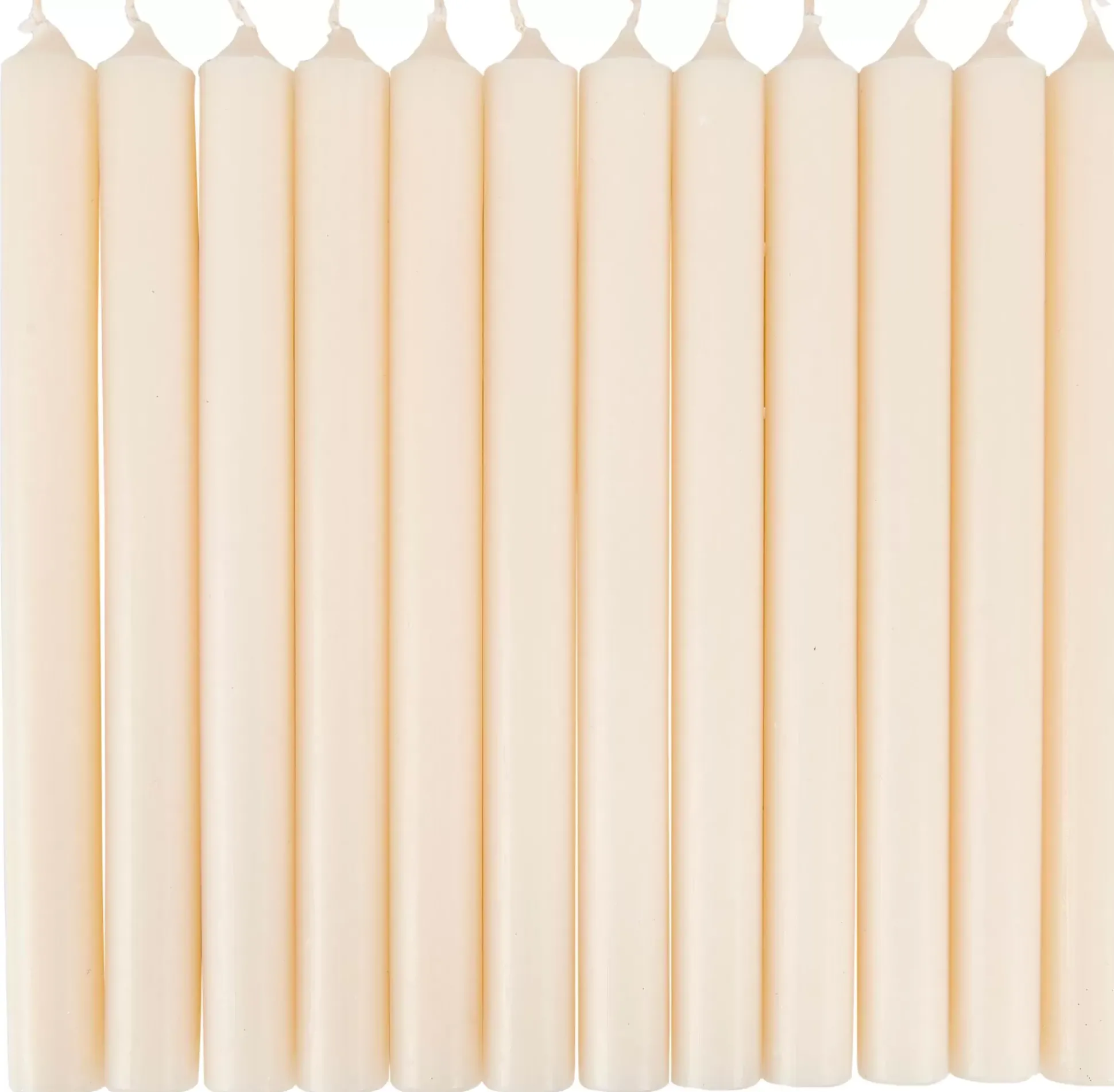Fina Velas Juego De 12 Marfil