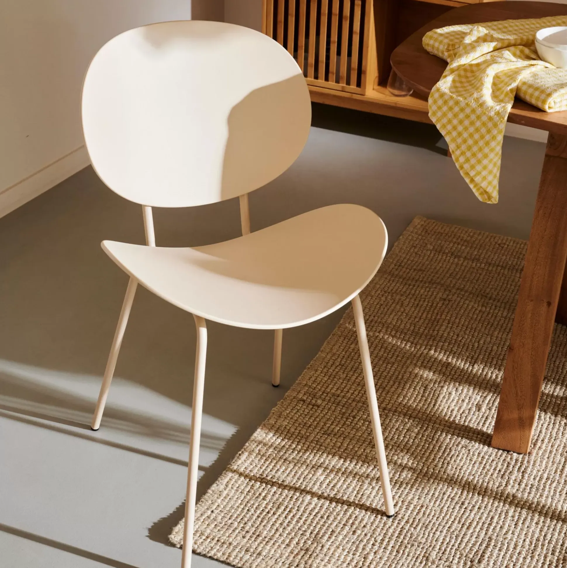 Finn Silla De Comedor Beis