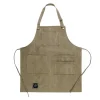 Fire Delantal Verde Marron