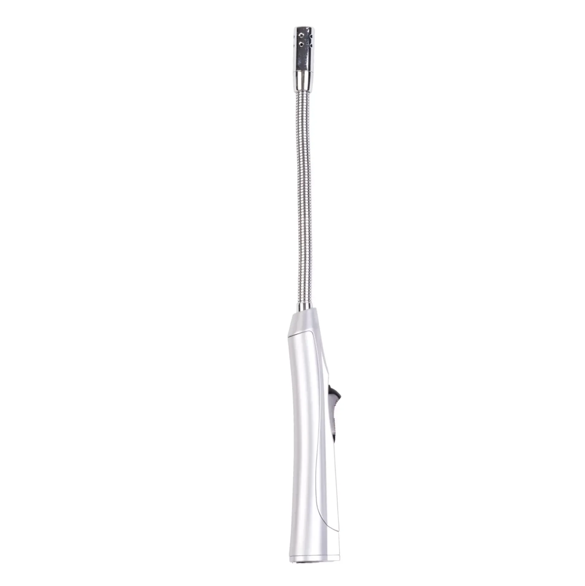 Flame Encendedor De Gas Flex Plateado