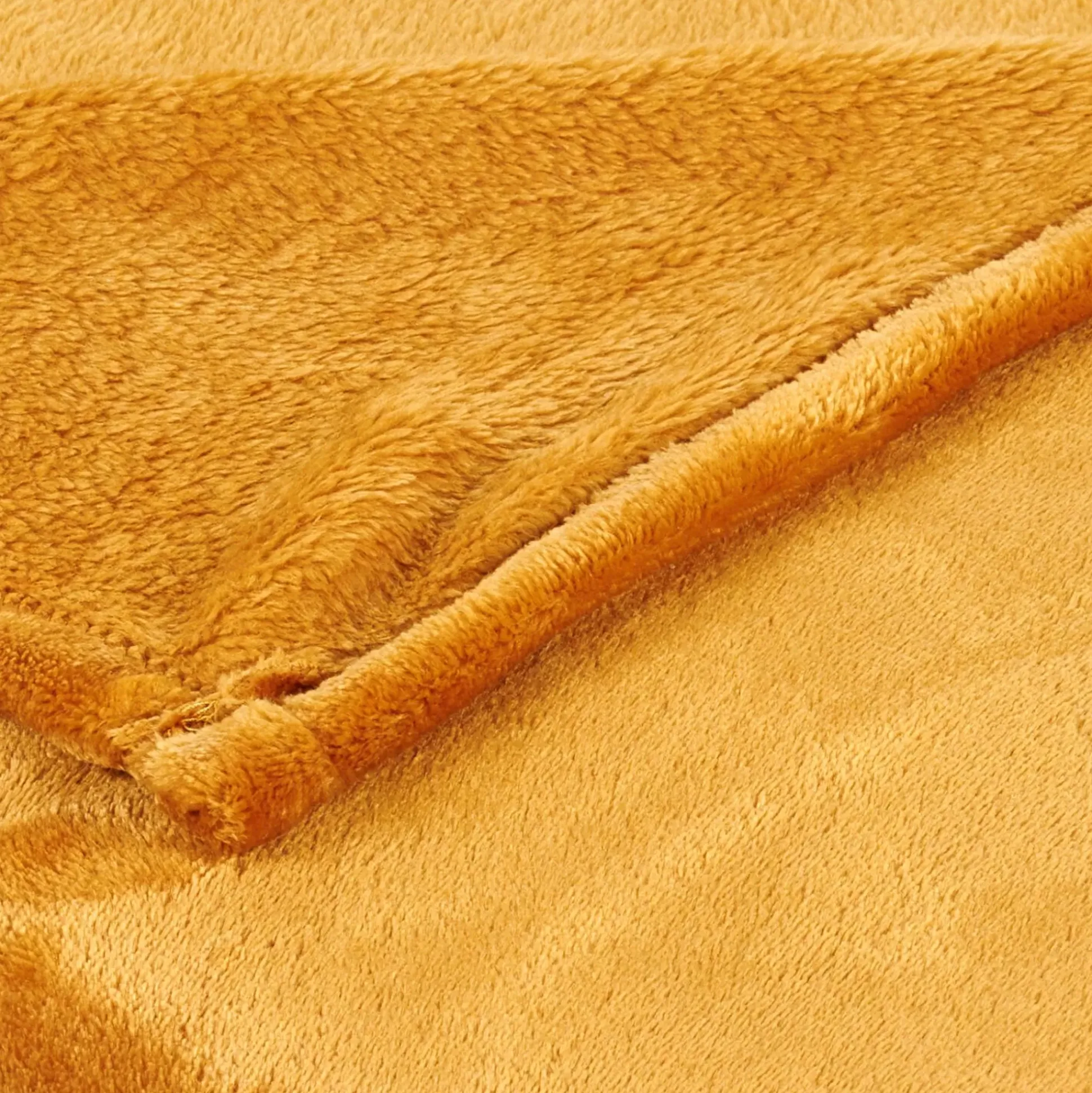 Flanella Manta Amarillo Oscuro
