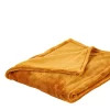 Flanella Manta Amarillo Oscuro