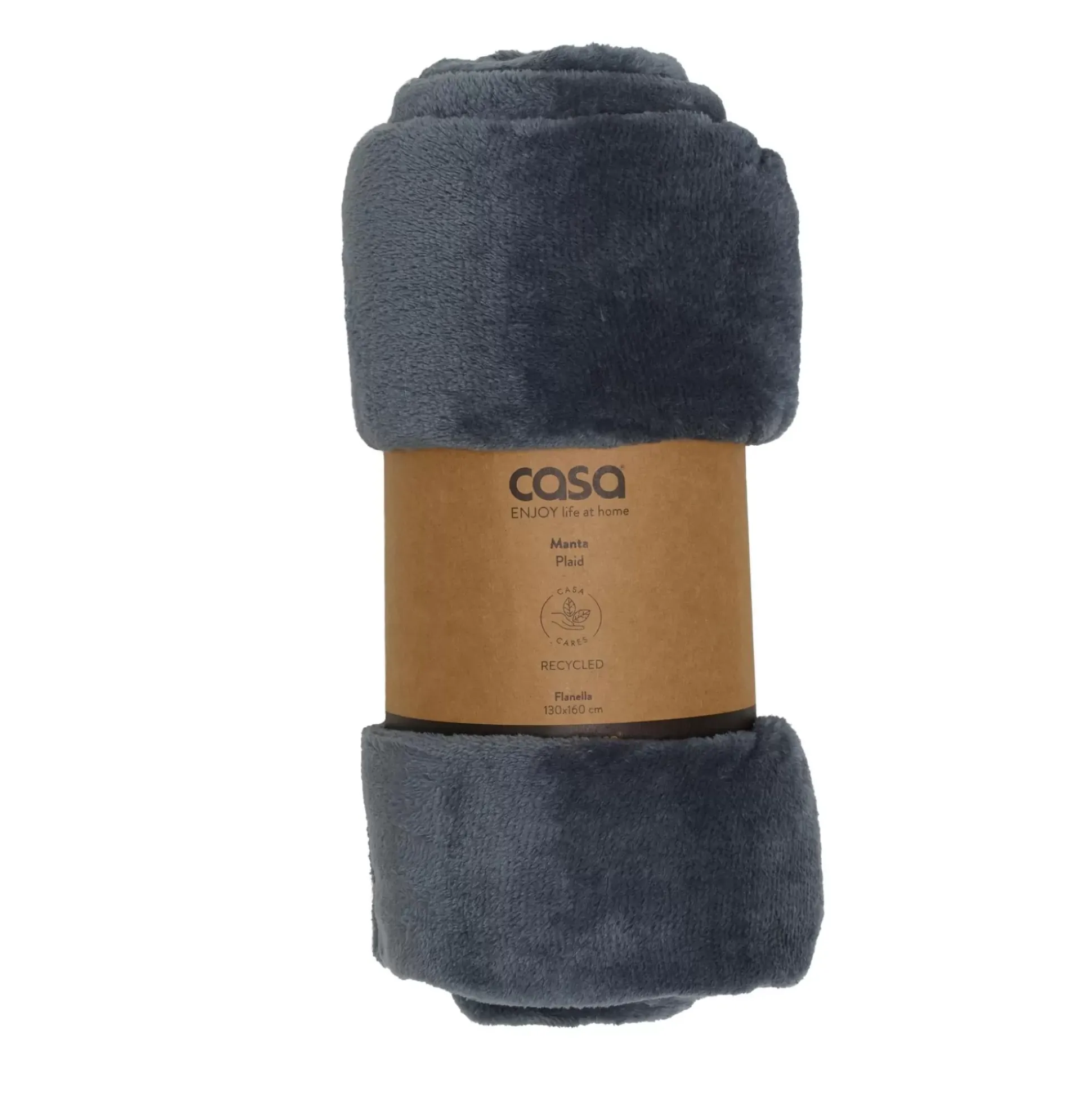 Flanella Manta Gris