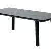 Formax Mesa De Jardín Con Patas Negro