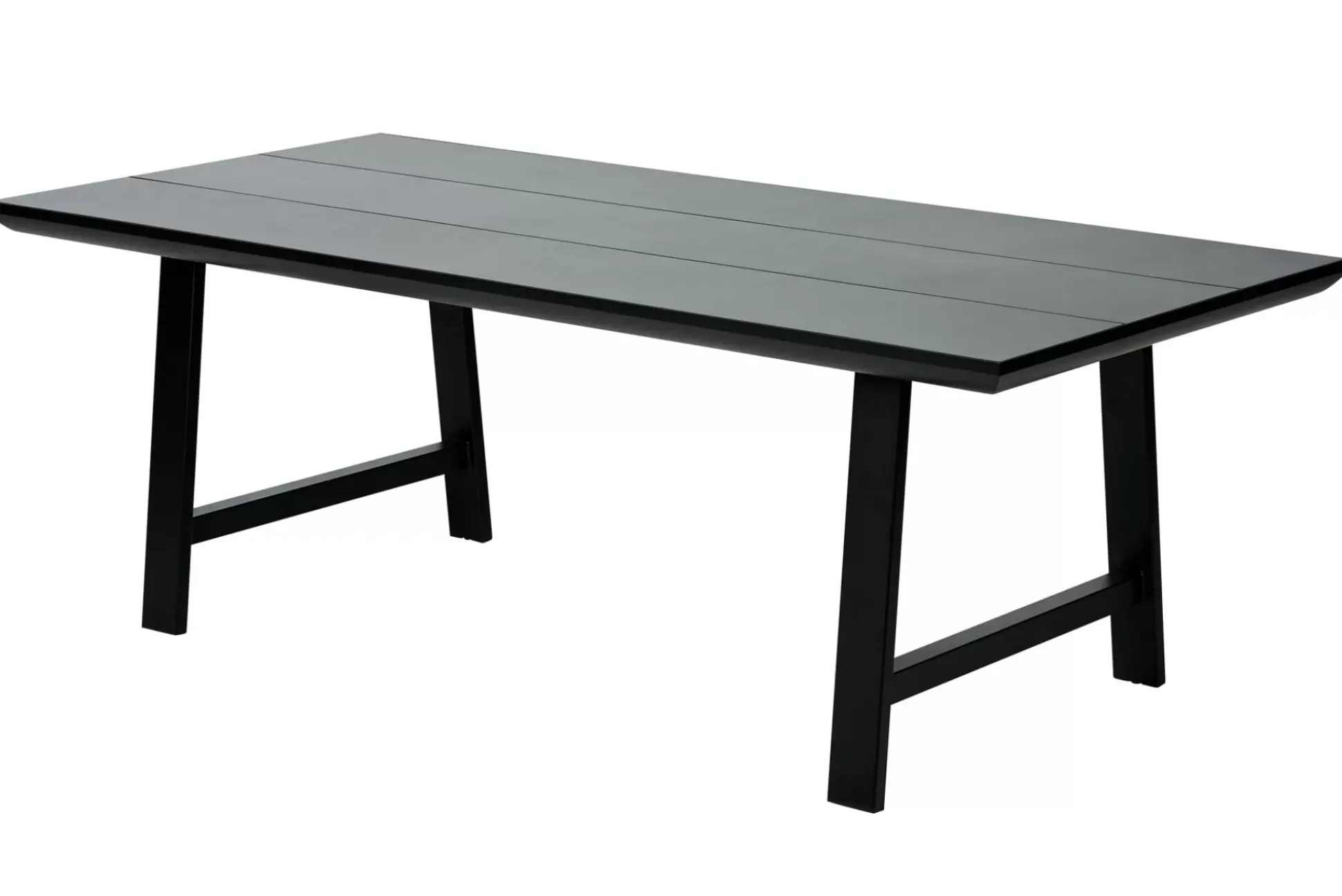 Formax Mesa De Jardín Con Patas En A Negro