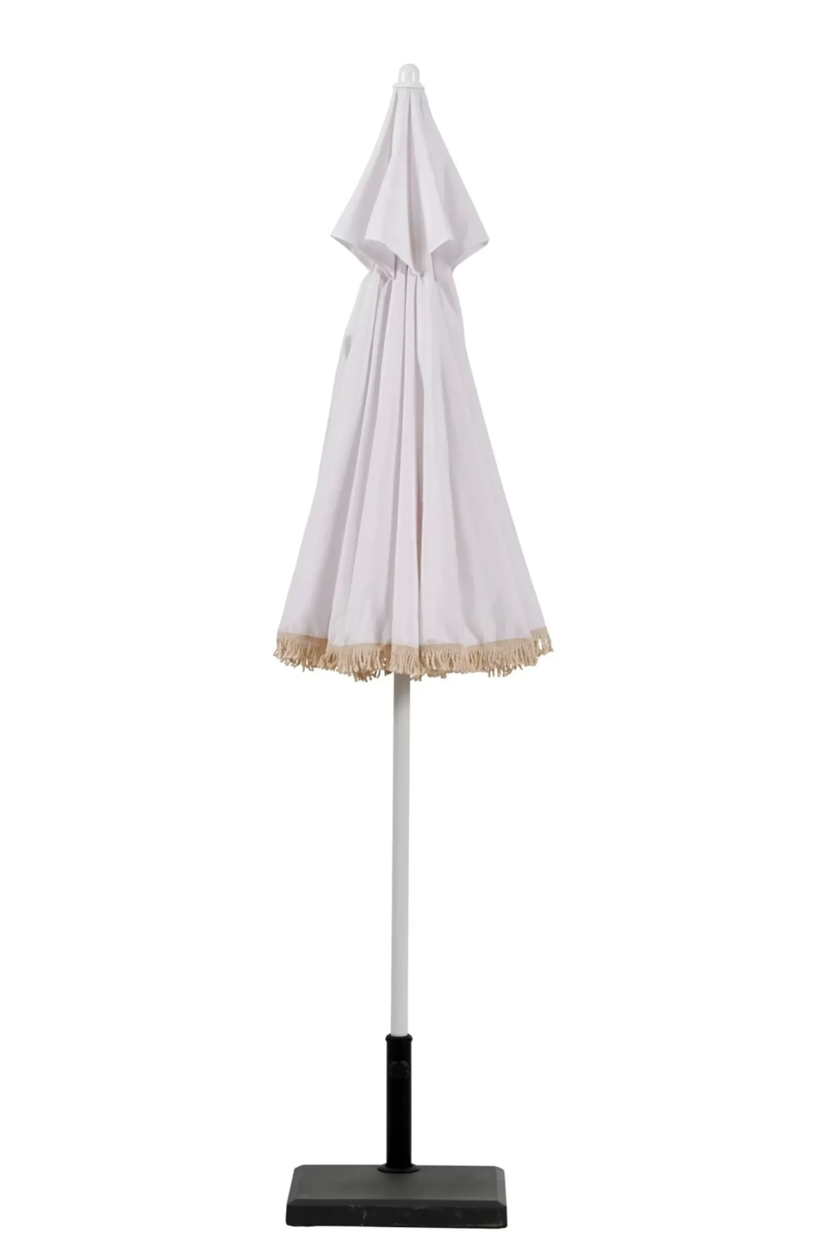 Franja Parasol Sin Pie De Sombrilla Blanco