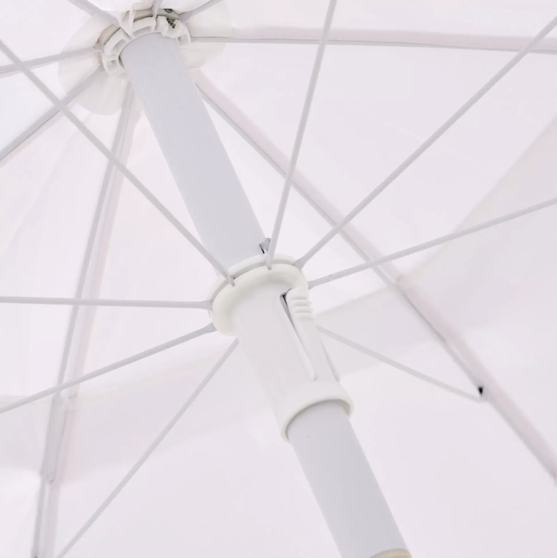 Franja Parasol Sin Pie De Sombrilla Blanco