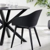 Fray Sillas De Comedor Negro