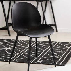 Freya Silla De Comedor Negro