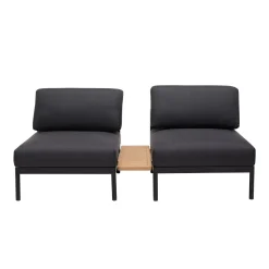 Hanna Lounge Butaca Negro