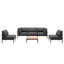 Hanna Lounge Butaca Negro