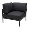 Hanna Lounge Silla Esquinera Negro