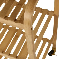 Helge Estanteria Con Rueda Natural
