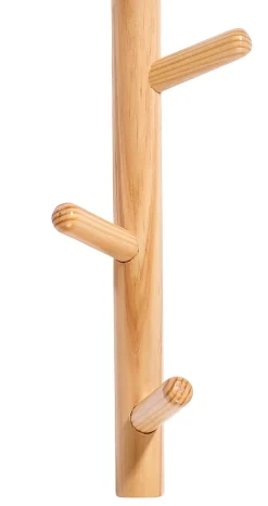 Holda Perchero De Pared 3 Ganchos Natural
