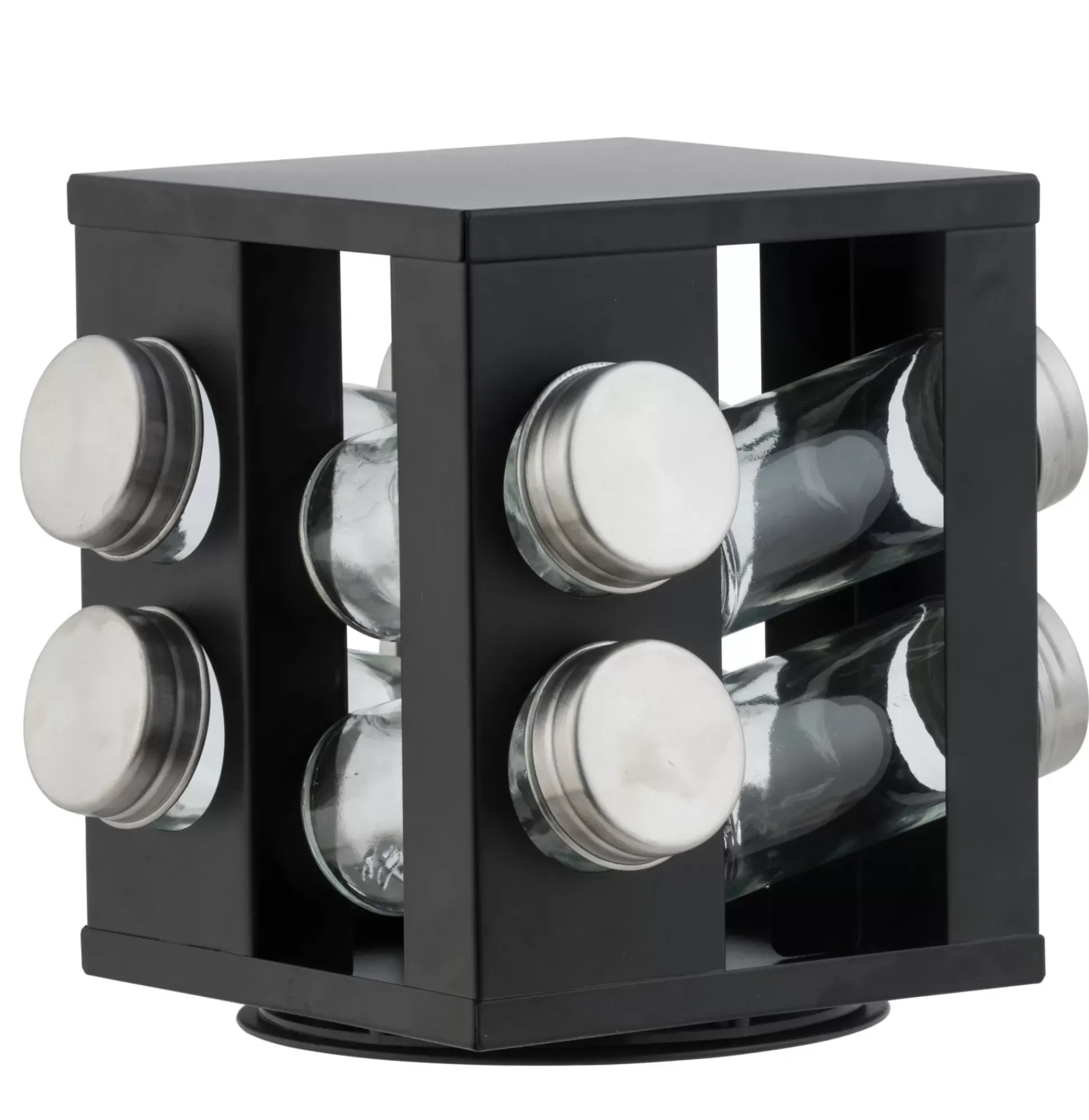 Industria Carrusel De Hierbas 8 Botes Negro
