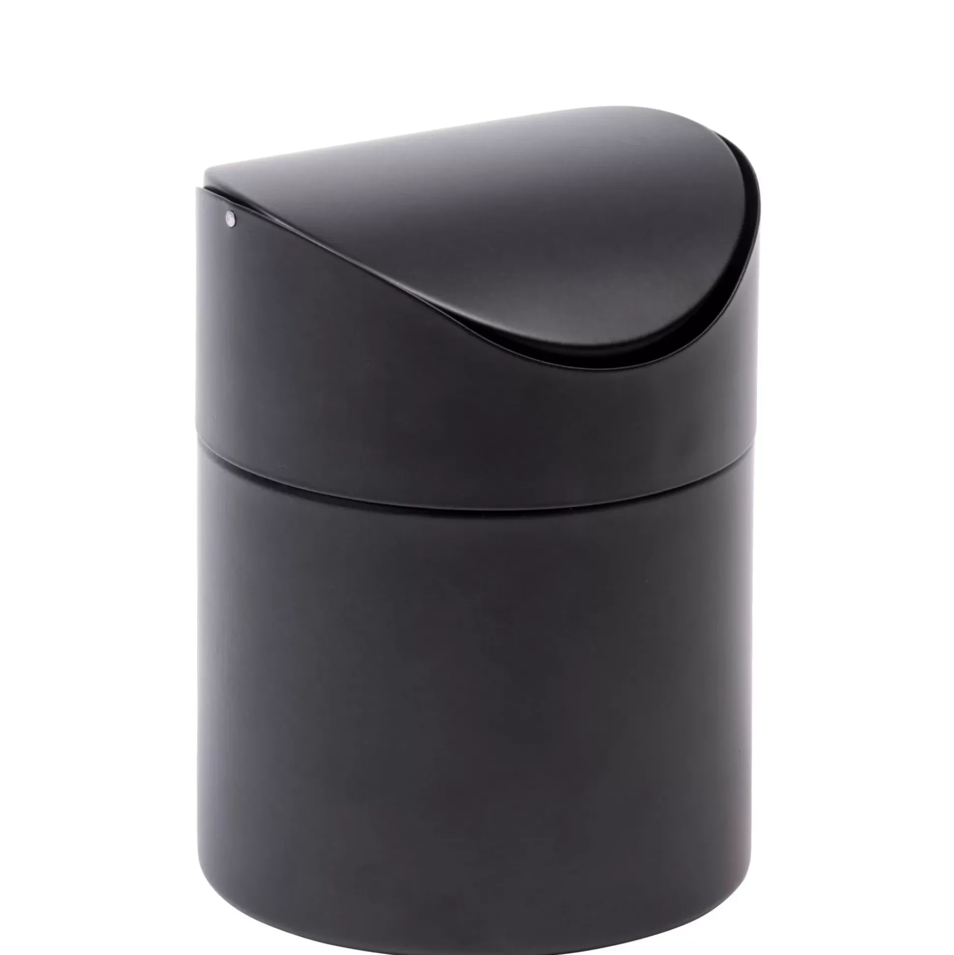 Industria Cubo De Basura Para La Mesa Negro