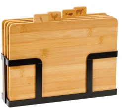 Industria J/Tablas Para Cortar En Soporte Negro, Natural