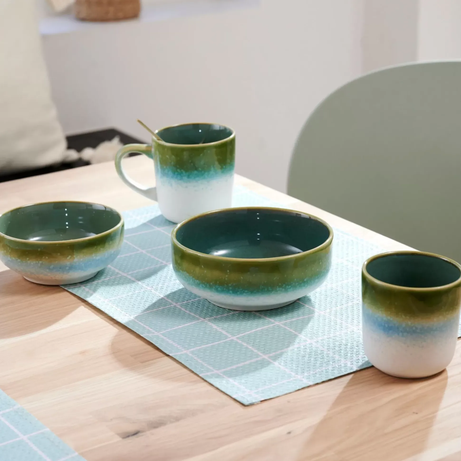 Jessie Green Taza Sin Asa Verde