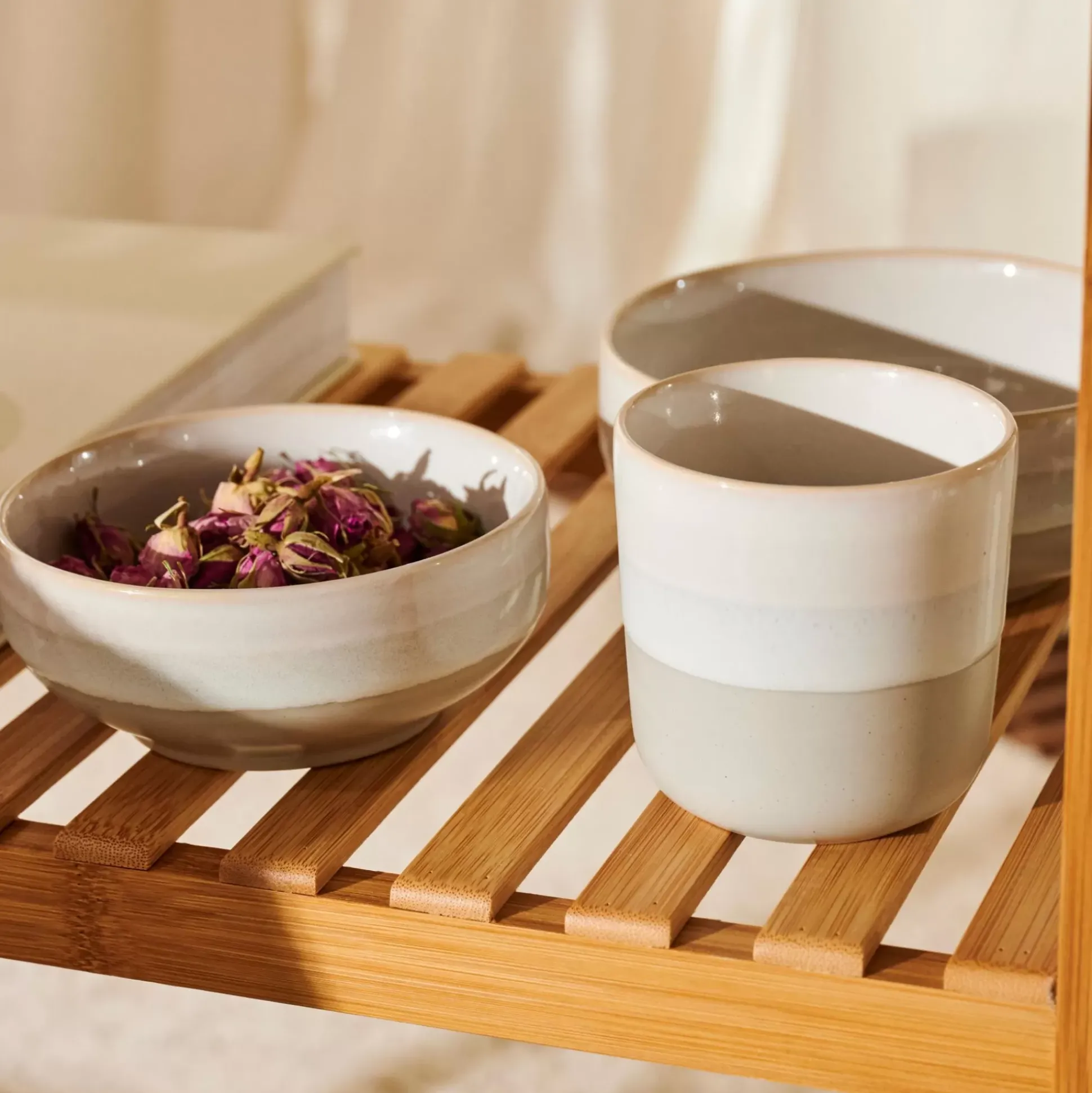 Jessie White Taza Sin Asa Blanco