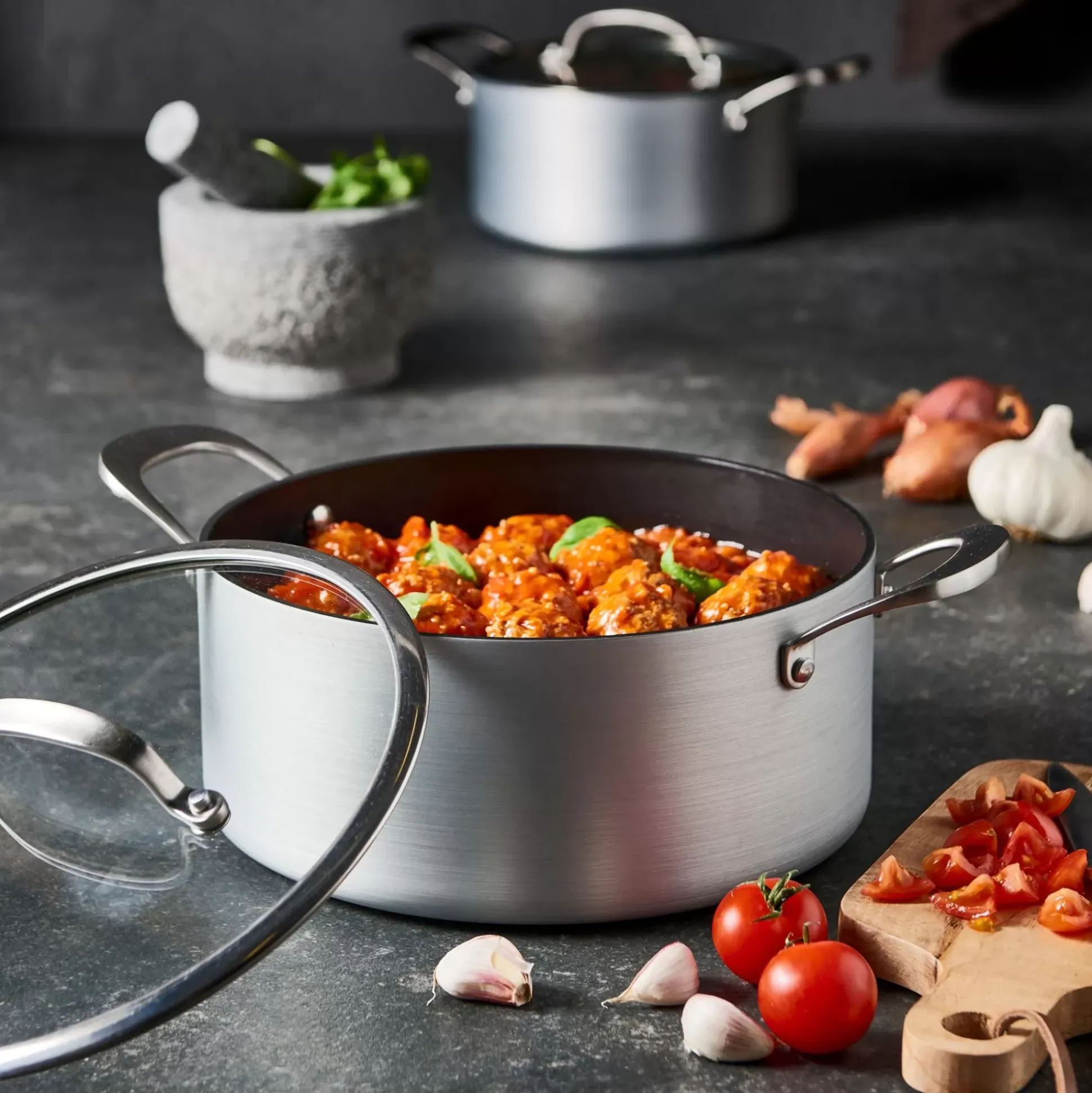 Kastrol Olla Plateado