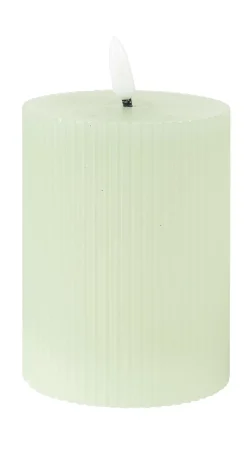 Led Vela Con Led Menta