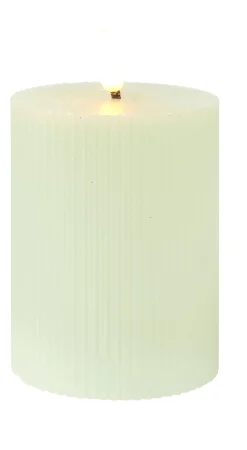 Led Vela Con Led Menta